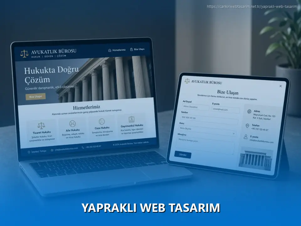 Yapraklı Web Tasarım