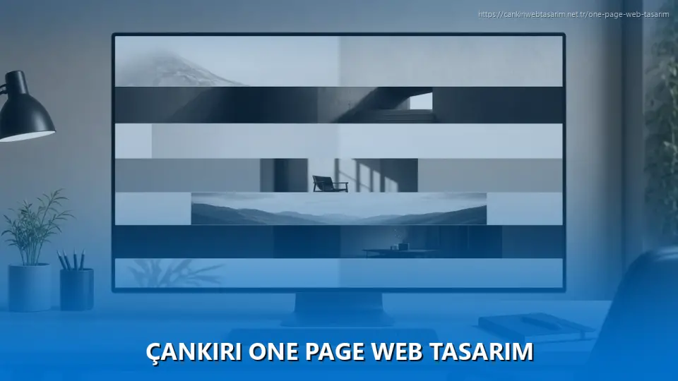 Çankırı One Page Web Tasarım